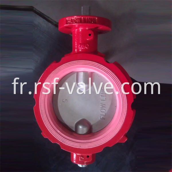 Nature Rubber Seat Butterfly Valve